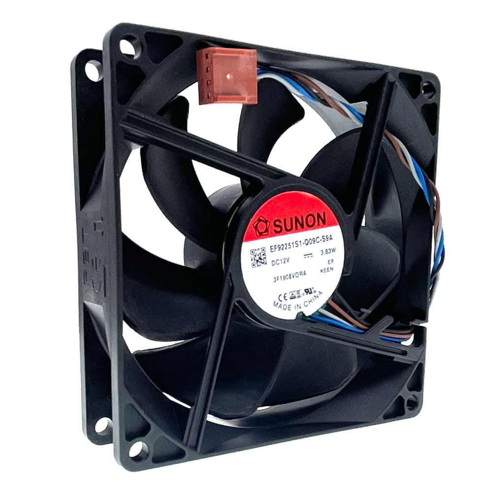 ο 92mm PWM ̽  , SUNON EF92251S1-Q09C-S9A 9225 DC 12V 3.83W 4 ̾ 92*92*25mm ð 